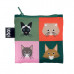 Cats Fold Up Reusable Shopping Bag 